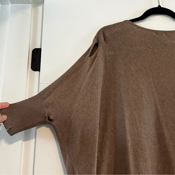 Dynamite | Distressed Oversized Sweater - Picture 10 of 14